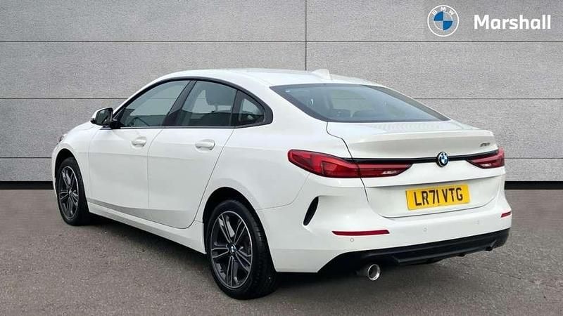 Used BMW 218 Sport Line 136 HP (100 kW) 2021 Alpine white Coupe