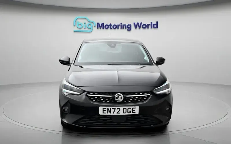 Used Vauxhall Corsa Edition 101 HP (74 kW) 2022 Black Hatchback