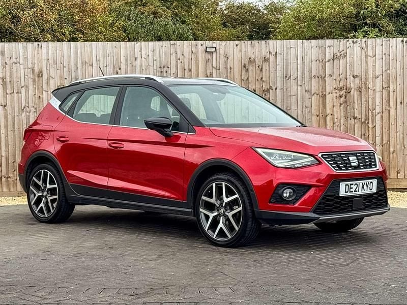 Red Used 2021 Seat Arona XCELLENCE Lux SUV | £11,995 (Fair price) - Image 1/4