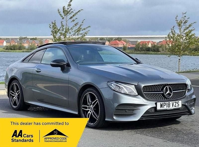 Grey Used 2018 Mercedes E220 AMG line Coupe | £15,995 (Fair price) - Image 1/4