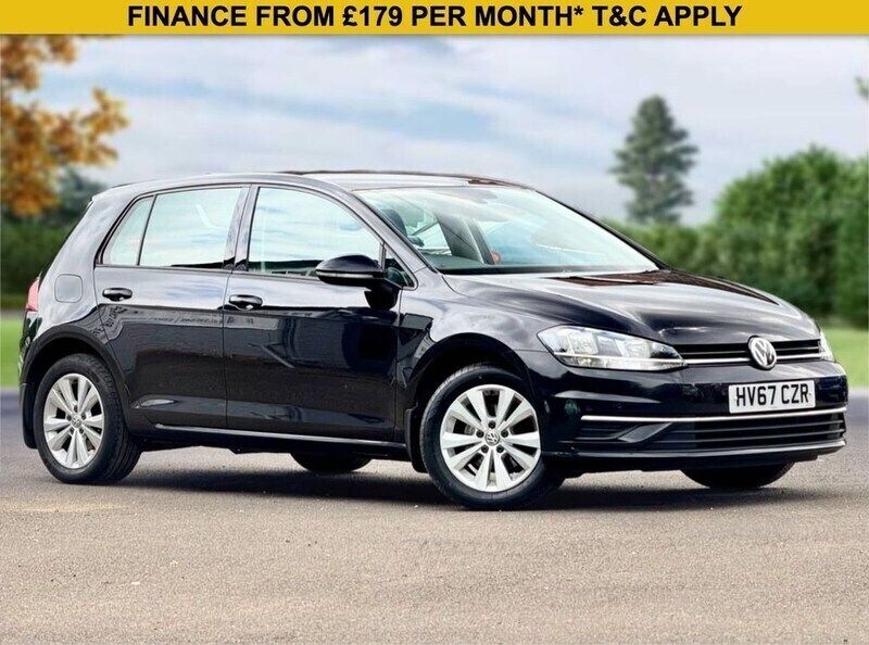 Black Used 2017 VW Golf VII SE Hatchback | £9,000 (Fair price) - Image 1/4