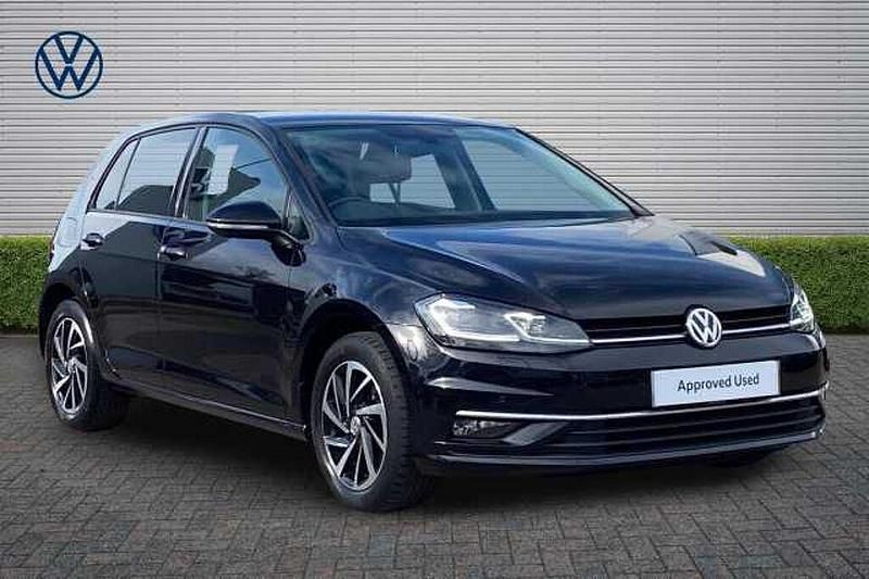 Used VW Golf VII Edition 150 HP (110 kW) 2020 Black Hatchback