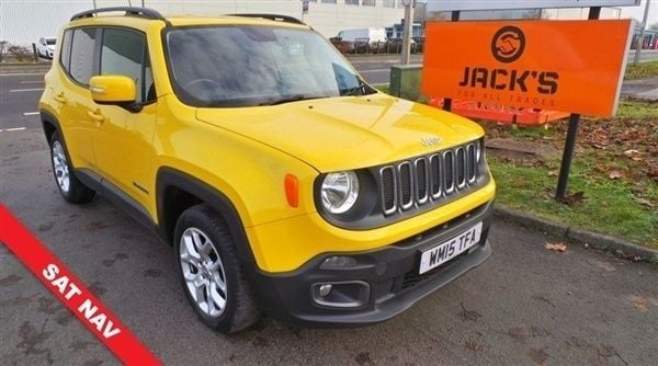 Yellow Used 2015 Jeep Renegade Longitude SUV | £4,999 (Good price) - Image 1/1