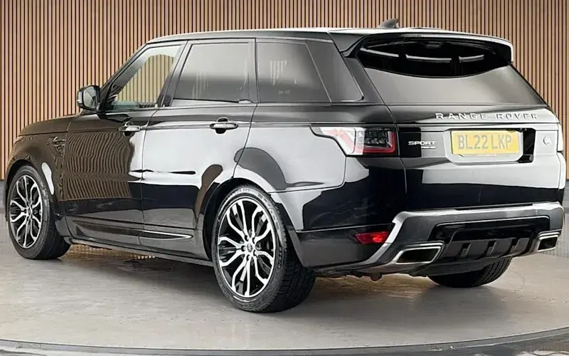 Used Land Rover Range Rover Sport HSE 404 HP (297 kW) 2021 Black SUV