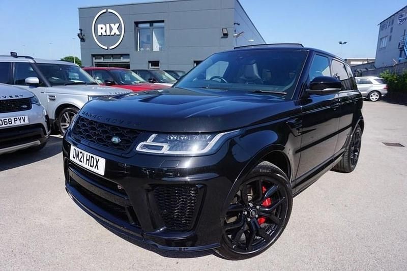 Black Used 2021 Land Rover Range Rover Sport SVR SUV | £49,700 (Super price) - Image 1/1