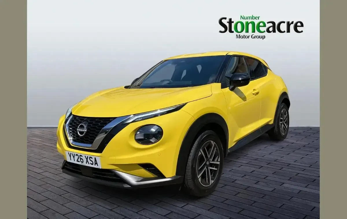 New Nissan Juke N-Connecta 114 HP (83 kW) 2026 Yellow SUV