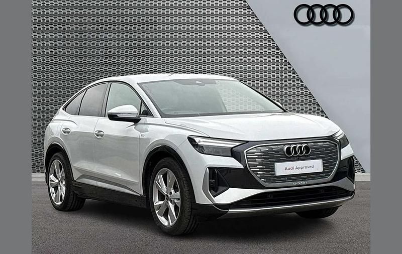 Used Audi Q4 Sportback e-tron S-Line 125 kW (170 HP) 2022 White SUV