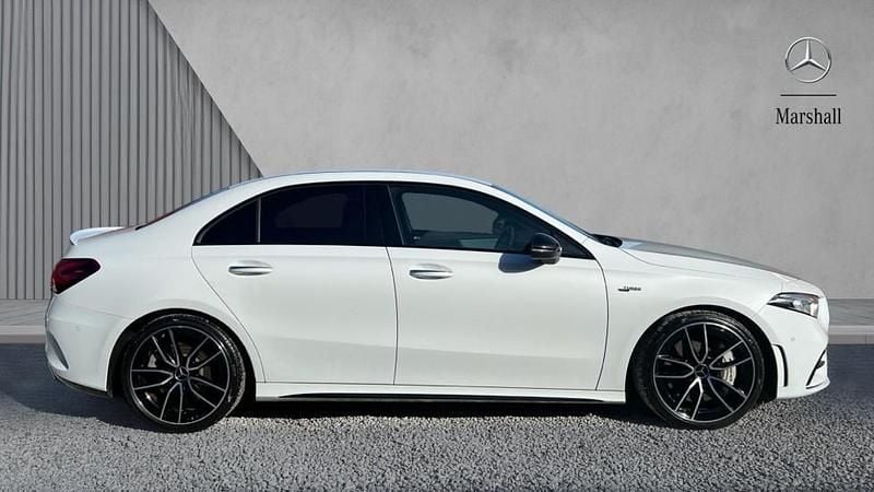 Used Mercedes A35 AMG Premium 306 HP (225 kW) 2022 White Sedan