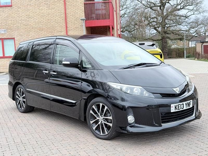 Used Toyota Estima 170 HP (125 kW) 2013 Black MPV