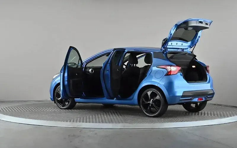Used Nissan Micra 92 HP (67 kW) 2021 Blue Hatchback