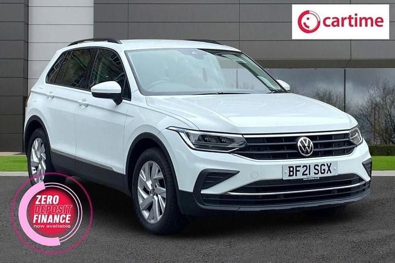 White Used 2021 VW Tiguan Life SUV | £18,372 (Super price) - Image 1/4