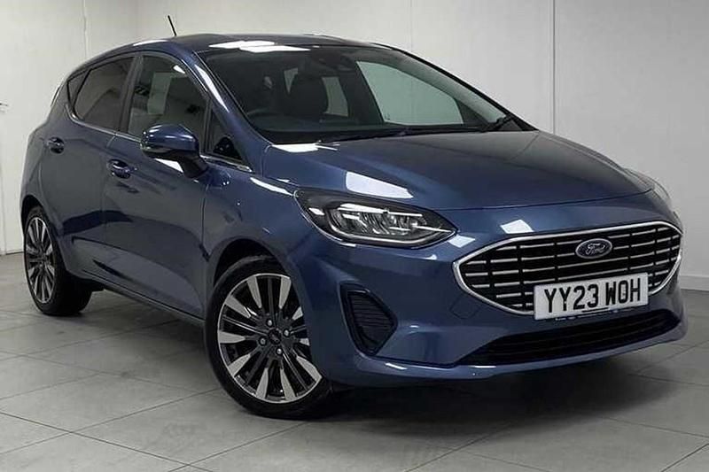 Blue Used 2023 Ford Fiesta Titanium X Hatchback | £15,400 (Fair price) - Image 1/1