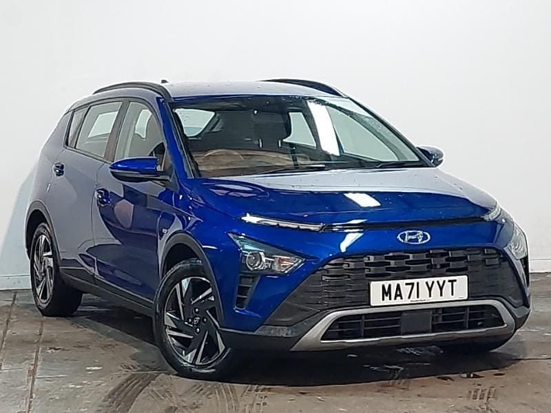 Blue Used 2021 Hyundai Bayon SE SUV | £12,298 (Fair price) - Image 1/4