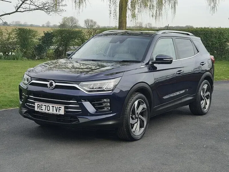 Used SsangYong Korando 134 HP (98 kW) 2021 Dandy blue SUV