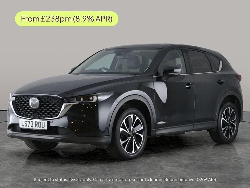 Black Used 2023 Mazda CX-5 Exclusive-Line SUV | £18,258 (Good price) - Image 1/3
