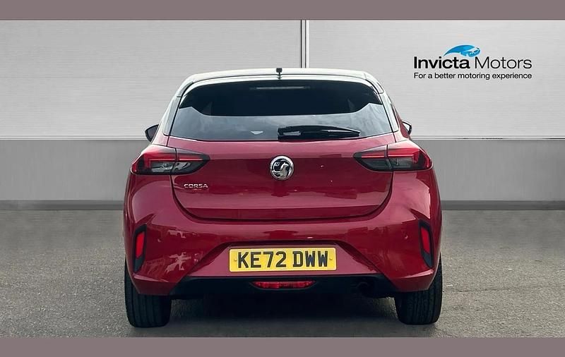 Used Vauxhall Corsa 75 HP (55 kW) 2023 Red Hatchback
