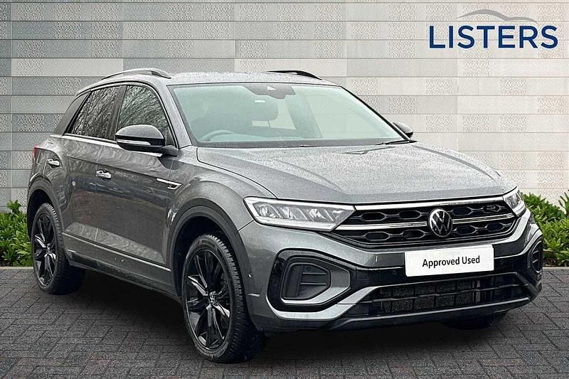 Grey Used 2022 VW T-Roc R-line SUV | £21,995 (Fair price) - Image 1/4