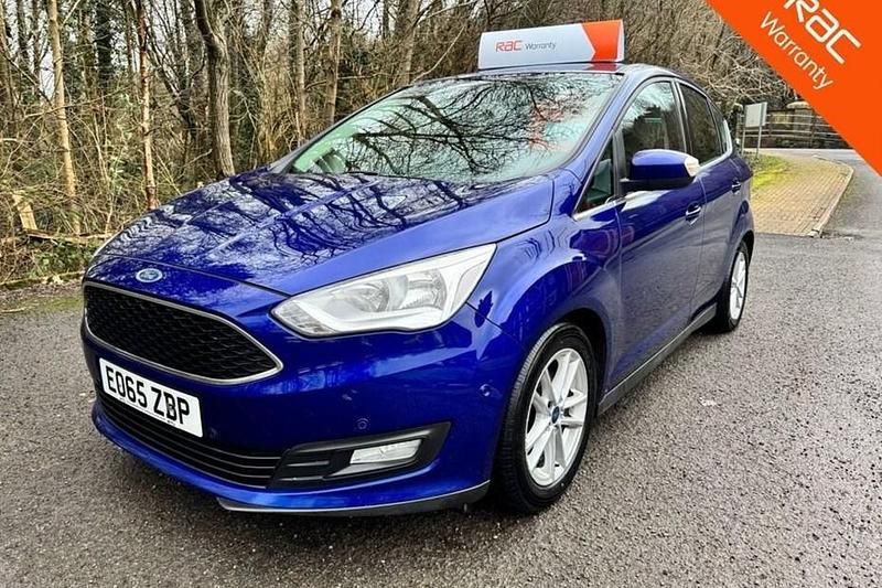 Used Ford C-MAX Zetec 120 HP (88 kW) 2015 Blue MPV