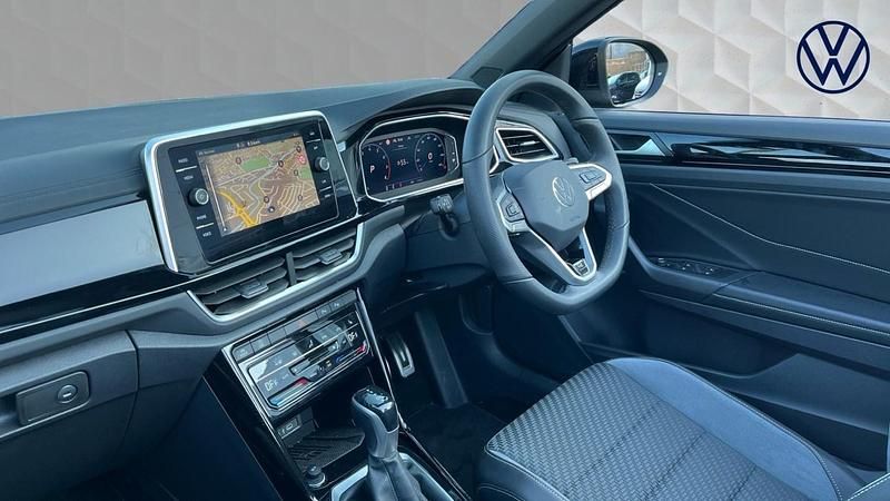 Used VW T-Roc Cabriolet R-line 150 HP (110 kW) 2025 Black Cabriolet