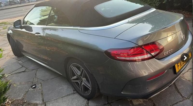 Grey Used 2019 Mercedes C200 Active Cabriolet | £20,399 (Fair price) - Image 1/1