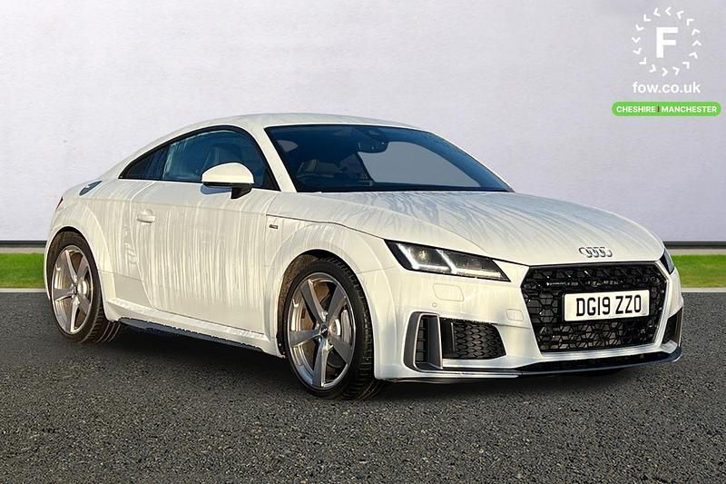 White Used 2019 Audi TT S-Line Coupe | £21,699 (A bit pricey) - Image 1/4