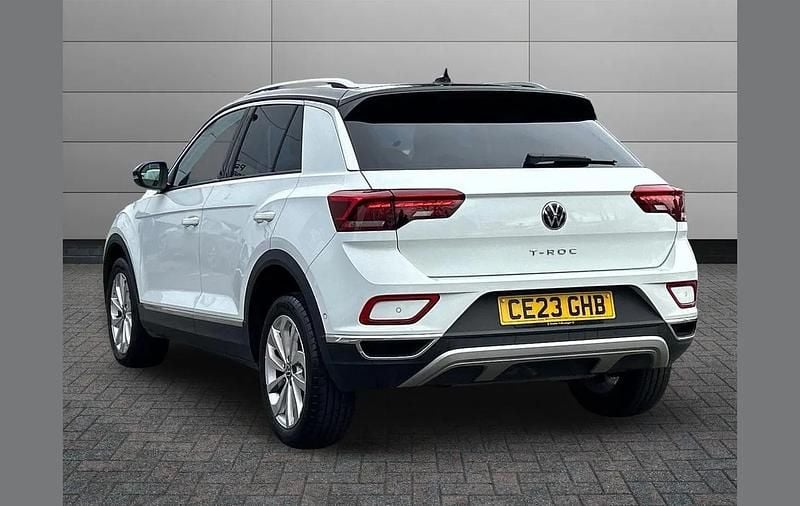 Used VW T-Roc Style 108 HP (79 kW) 2023 White SUV
