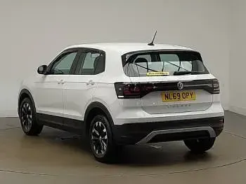 Used VW T-Cross S 95 HP (69 kW) 2019 White SUV
