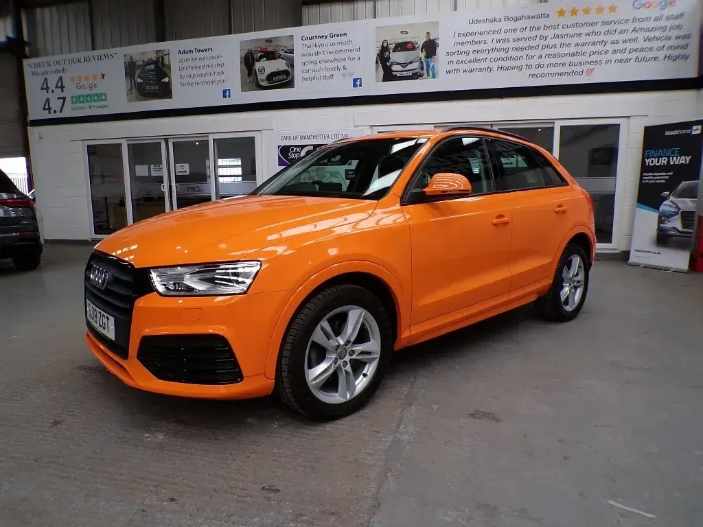 Used Audi Q3 Sport 2018 Orange SUV