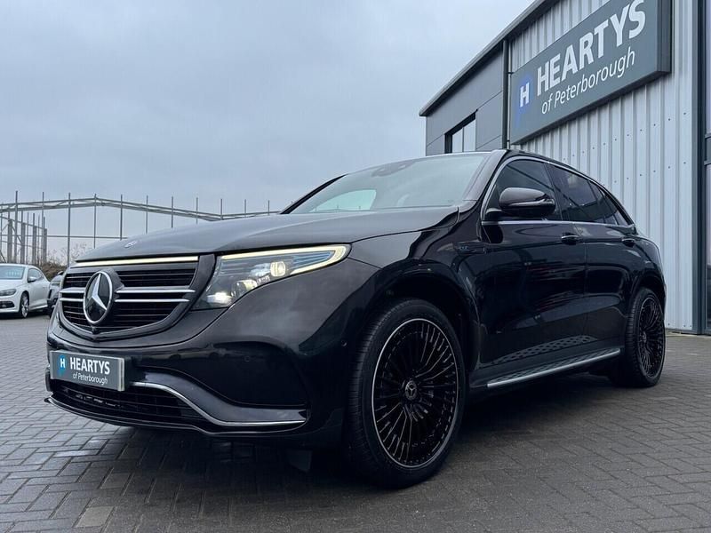 Used Mercedes EQC400 AMG Line Premium Plus 300 kW (408 HP) 2022 Black SUV