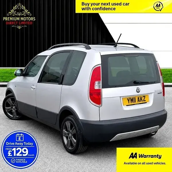 Used Skoda Roomster Scout 2011 Silver Estate