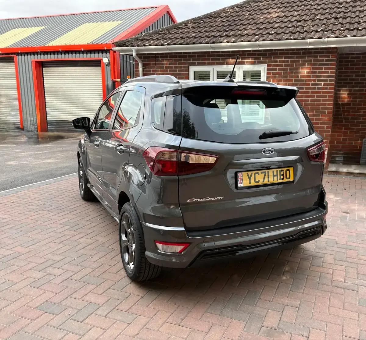 Used Ford Ecosport ST-Line 125 HP (91 kW) 2021 Grey SUV