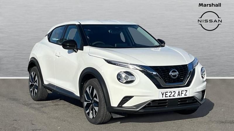 White Used 2022 Nissan Juke Acenta SUV | £11,854 (Fair price) - Image 1/4