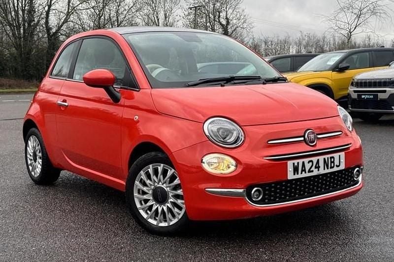 Orange Used 2024 Fiat 500 S Hatchback | £11,995 (Fair price) - Image 1/1