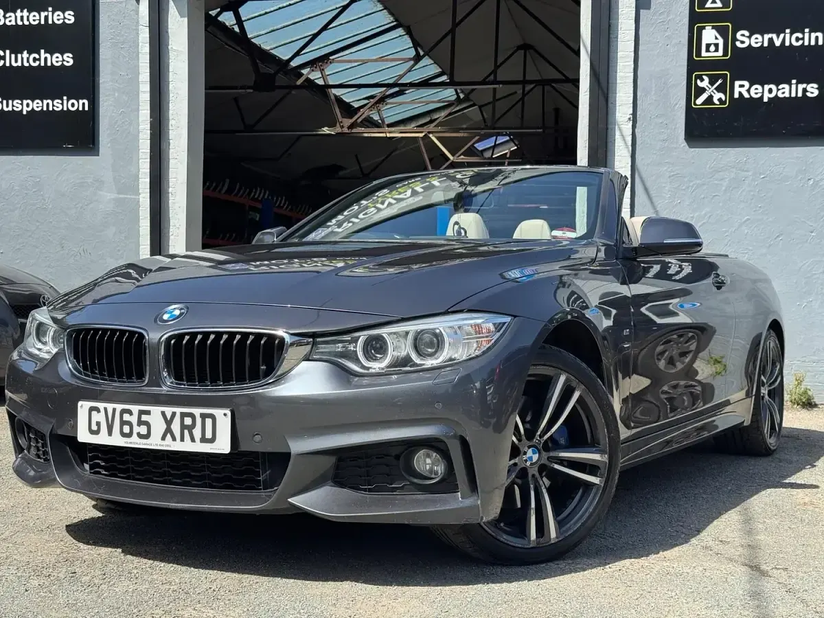 Used BMW 420 M Sport 190 HP (139 kW) 2015 Grey Cabriolet
