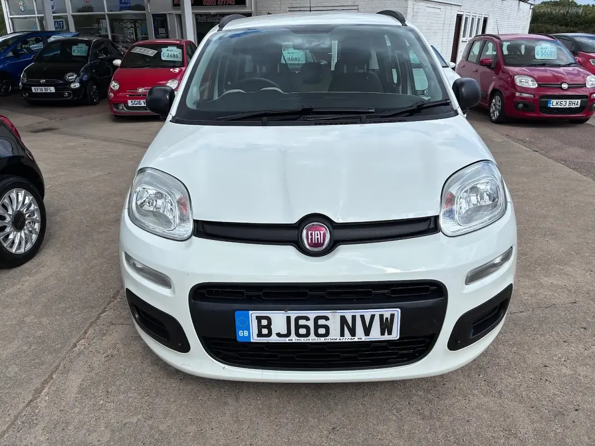 Used Fiat Panda Easy 69 HP (50 kW) 2016 White Hatchback