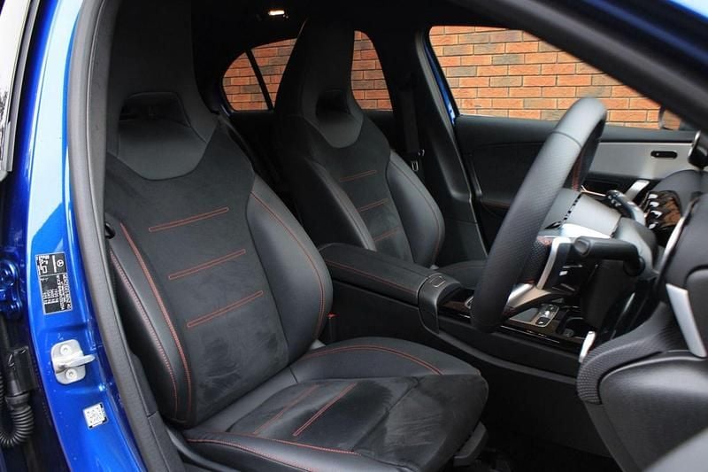 Used Mercedes A200 AMG Line Premium 163 HP (119 kW) 2024 Blue Hatchback