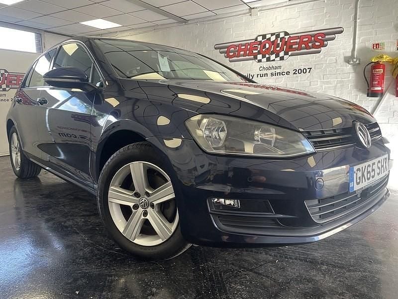 Blue Used 2015 VW Golf VII Match Hatchback | £10,400 (Fair price) - Image 1/4
