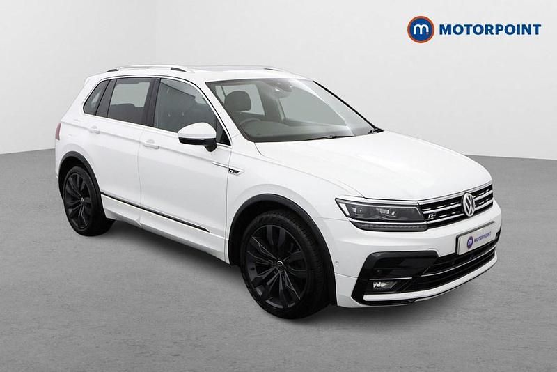 White Used 2020 VW Tiguan R-line SUV | £23,049 (Fair price) - Image 1/4