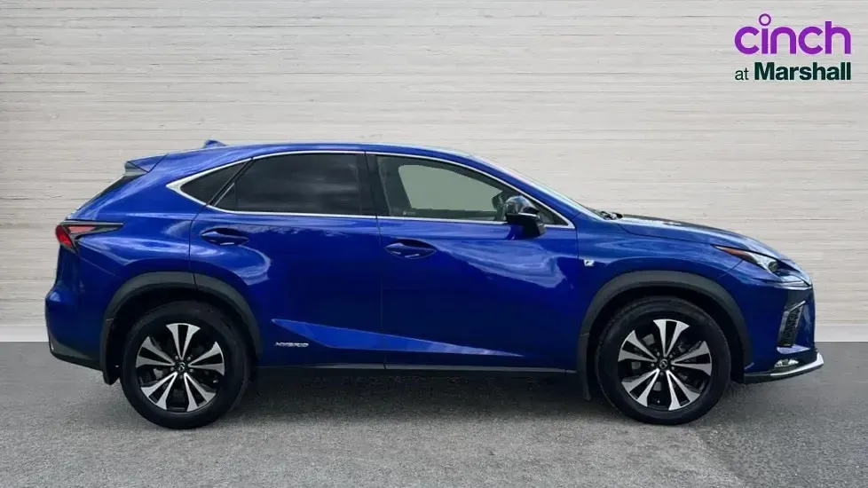 Used Lexus NX300h Sport Line 197 HP (144 kW) 2019 Blue SUV