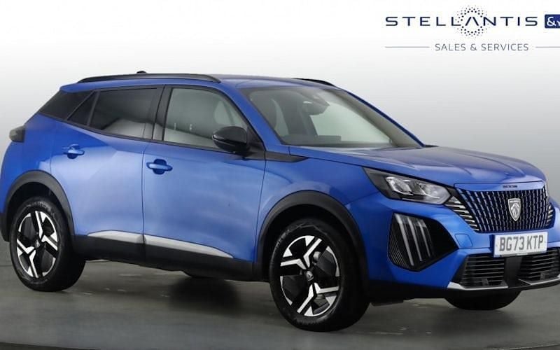 Blue Used 2023 Peugeot 2008 Allure SUV | £16,389 (Fair price) - Image 1/4