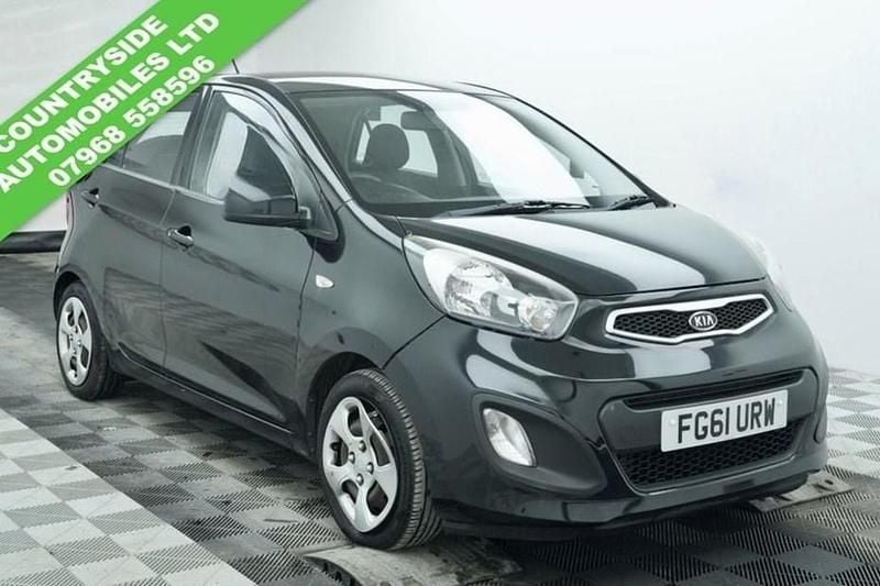 Used Kia Picanto Air 68 HP (50 kW) 2011 Black Hatchback