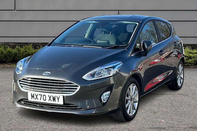 Used Ford Fiesta Titanium 123 HP (90 kW) 2020 Grey Hatchback