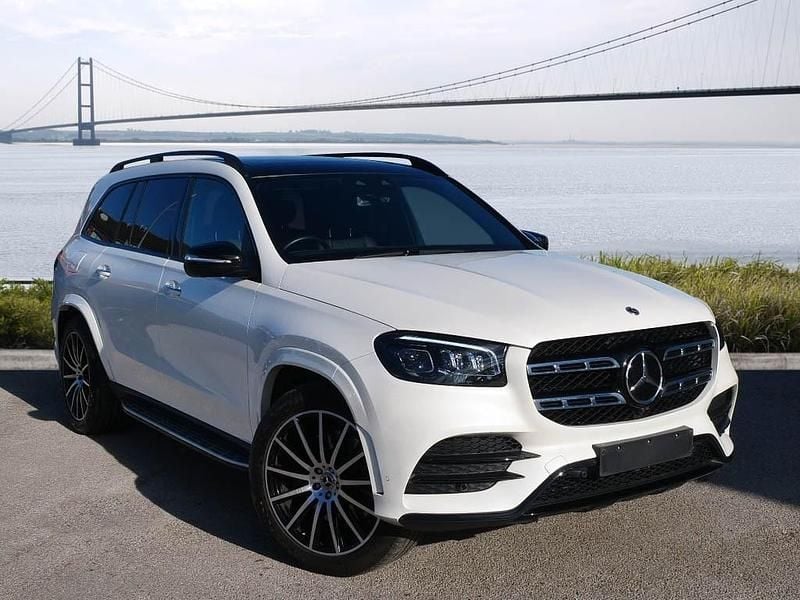 White Used 2023 Mercedes GLS400 Night SUV | £63,898 (Fair price) - Image 1/4