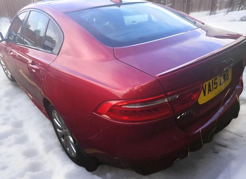 Used Jaguar XE R-Sport 2015 Red Sedan