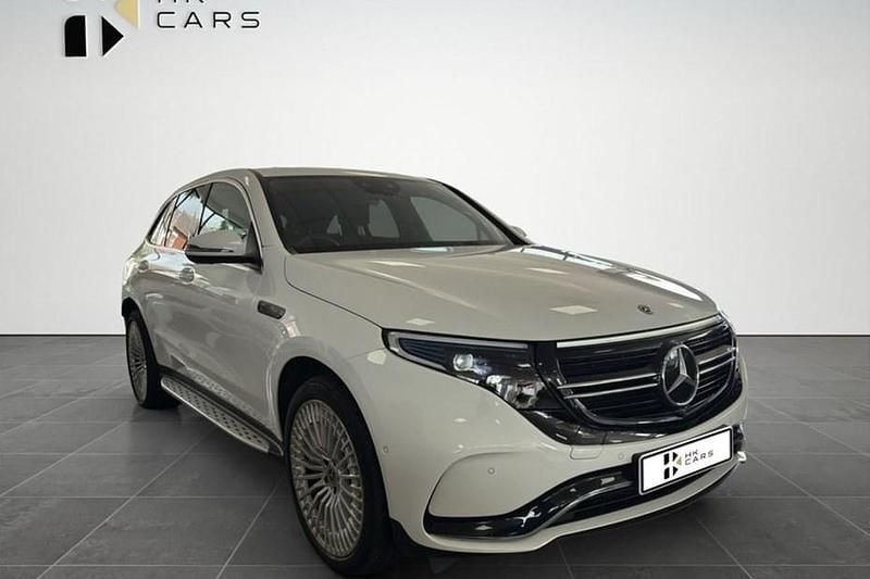 Used Mercedes EQC400 AMG line 300 kW (408 HP) 2020 White SUV