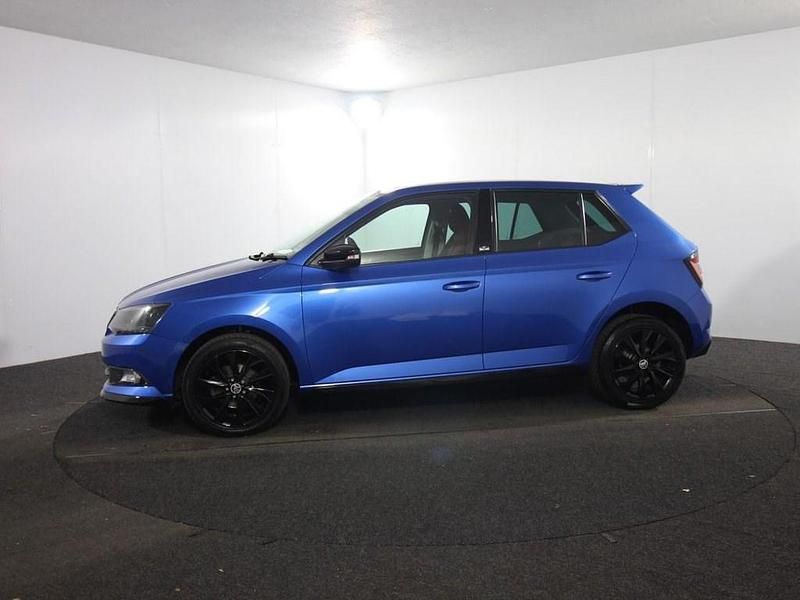 Used Skoda Fabia Monte Carlo 95 HP (69 kW) 2017 Blue Hatchback