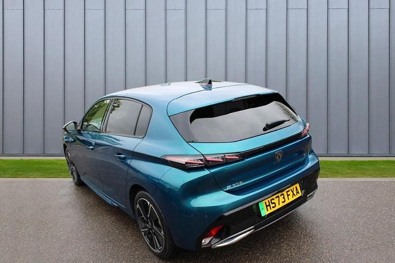 Used Peugeot e-308 GT 113 kW (154 HP) 2024 Blue Hatchback