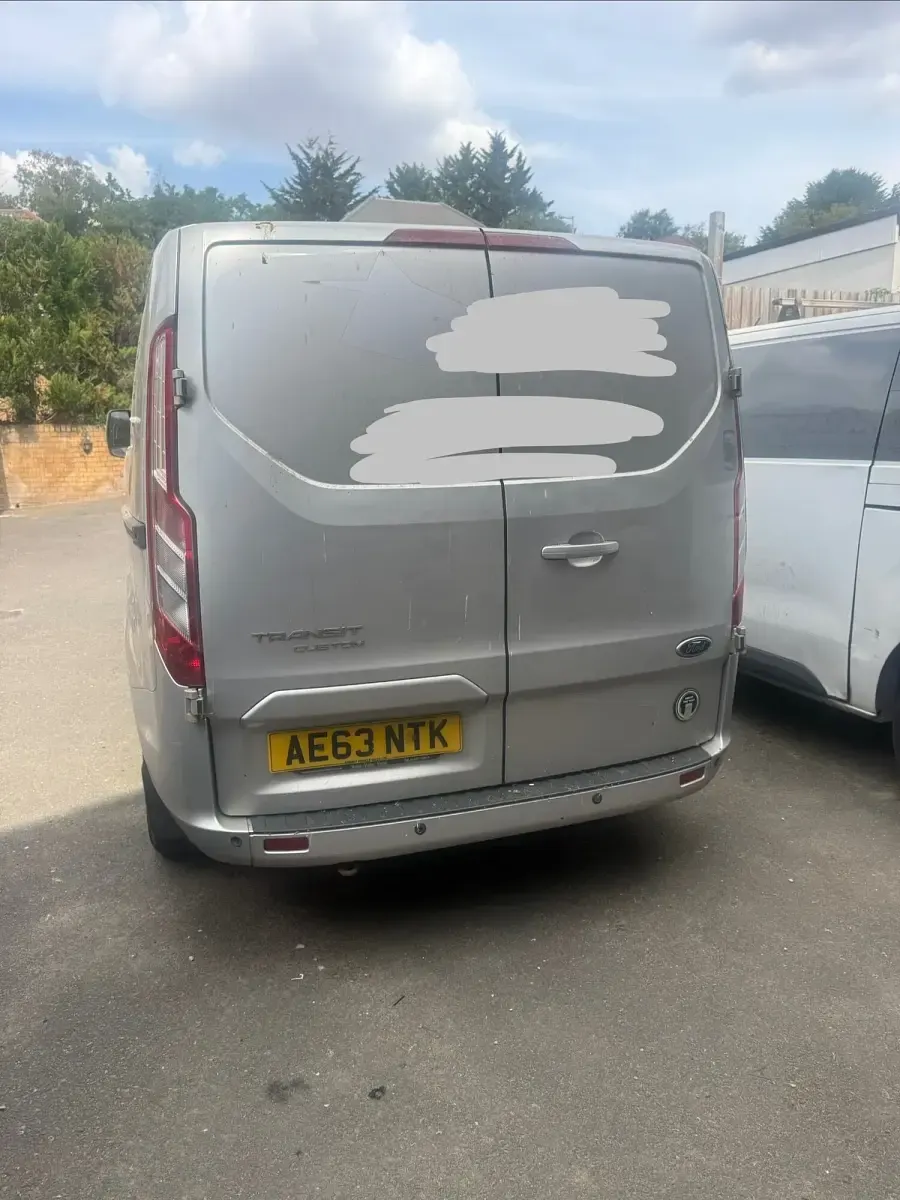 Used Ford Transit Custom Limited 155 HP (114 kW) 2013 Silver Van
