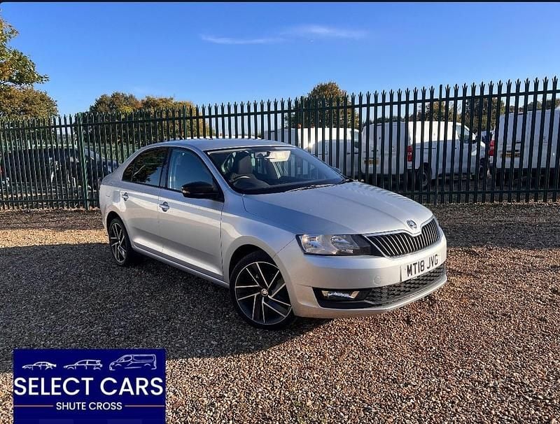 Silver Used 2018 Skoda Rapid Sport Hatchback | £5,495 (Fair price) - Image 1/4