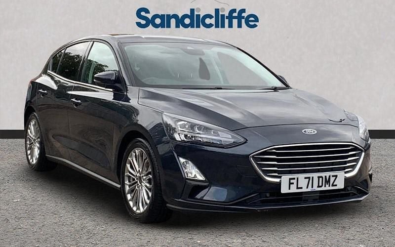 Blue panther Used 2021 Ford Focus Titanium X Hatchback | £12,403 (Good price) - Image 1/4